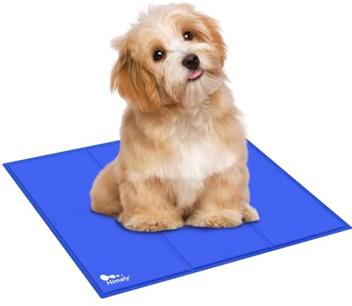himaly Kühlmatte für Hunde Katzen, Kissen für Hunde 81 * 96 cm Hundebetten, Katzenbetten, Kühlkissen für Haustier, Kühldecke Geeignet für zu Hause & Draußen Matten-Kühlung