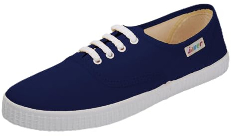 javer - Englische Leinenschuhe für Damen, fuchsia, 43 EU
