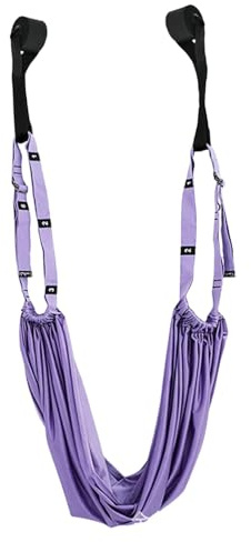Midja rygg stretchband – fitness stretch hjälprem, flexibilitet töjning ben stretchare träningsutrustning för gymnastik cheerleading, pilates