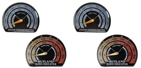 Stufa a legna con sonda per uso domestico Barbecue Forno Ventilatore Alimentato a Calore