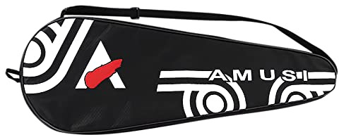 XGOPTS Badminton Tasche Wasserdicht Badminton Schläger Tasche universelle Badminton Schägertasche für 2 Schläger(Schwarz)