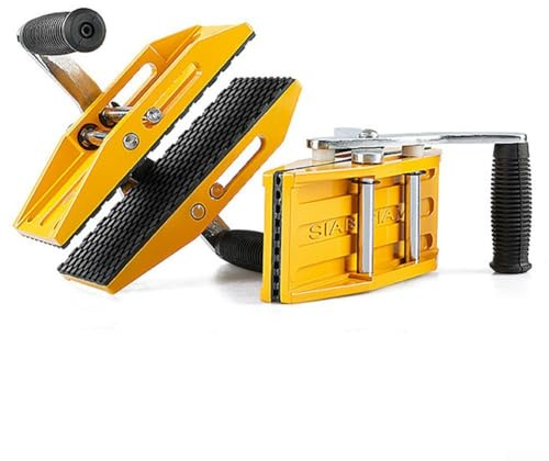 Pinces en granit robustes avec capacité de charge de 350 kg, coussinets en caoutchouc antidérapants et poignée ergonomique pour le transport de pierres et outils de levage de panneaux