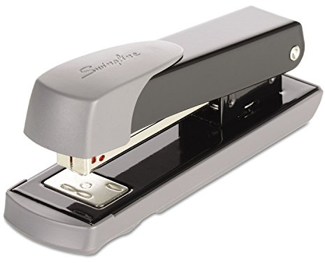 Swingline 71101 Compact Commercial Stapler, Half Strip, 20-Sheet Capacity, Black (S7071101R)