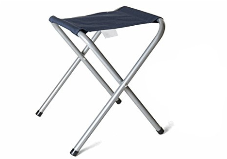 Klapphocker aus Edelstahl 35 x 38 cm
