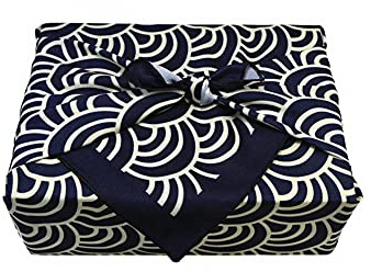 TONGYOU Japanische traditionelle Furoshiki Wickeltuch Mittagessen oder Bento Cover Tasche dekorative Tischdecke -A11