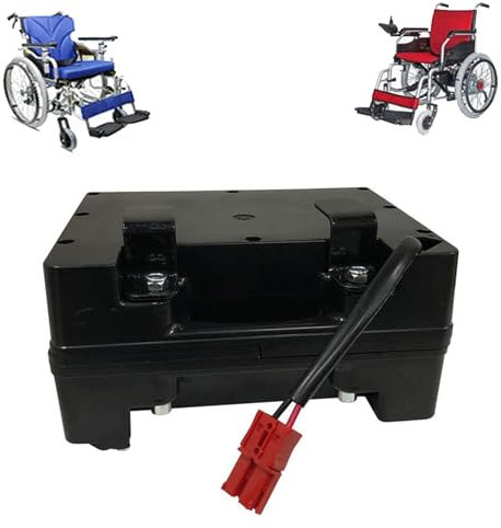 HJGHY Batería de Litio de 24V para Silla de Ruedas eléctrica, batería Recargable de Iones de Litio de 24V, 12Ah, 15Ah, 18Ah, 20Ah, 25Ah, 30Ah, 35Ah, 40Ah,24v,12Ah