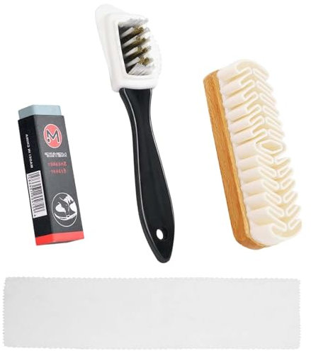 4pcs Wildlederbürste Set, Schuhbürste, Multifunktional Und Praktisch Schuhputzbürste, Geeignet Für Verschiedene Gegenstände Wie Schuhe Gürtel Taschen Jacken Sofas