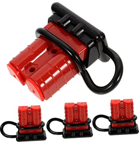BESTYASH Pezzi Connettore 4 Rapido in Gomma Rosso Batteria PC