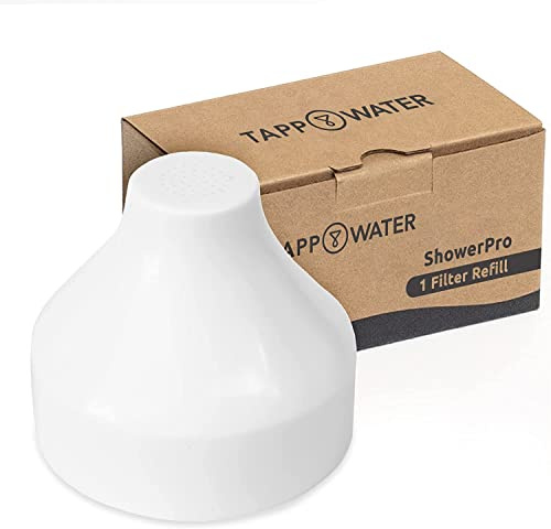 Tappwater ShowerPro- Recambio para filtro de ducha Shower Pro. Filtra la cal, el cloro y los metales pesados