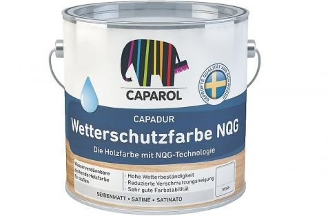 Caparol Capadur Wetterschutzfarbe NQG Größe 750 ml, Farbe weiß