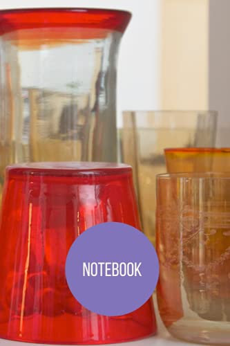 Glassware Notebook: blank lined composition journal | Glassware notebook | 100 pages