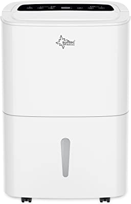 SUNTEC DryFix 50 perform Luftentfeuchter - Für Räume bis 180 m2 bzw. 450 m3 - Raumentfeuchter mit 50 l/Tag Entfeuchtung - 3 in 1 Entfeuchter – Luftreiniger – Wäschetrockner - Mobil und elektrisch