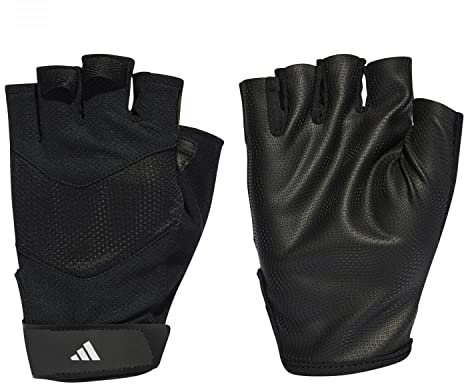 adidas Unisex Training Gloves, Black, S