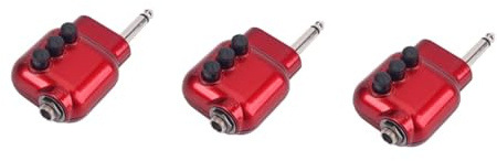 Mikikit 3pezzi Preamplificatore Eq e Controllo Volume Per Chitarra Accessori Compatti e