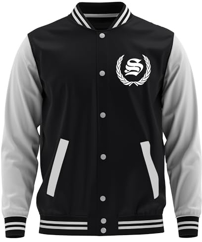 Mein Leben Stuttgart Herren College Jacke | Utra Sport Fussball Stuttgart Jacke Skyline Hoodie Stadt