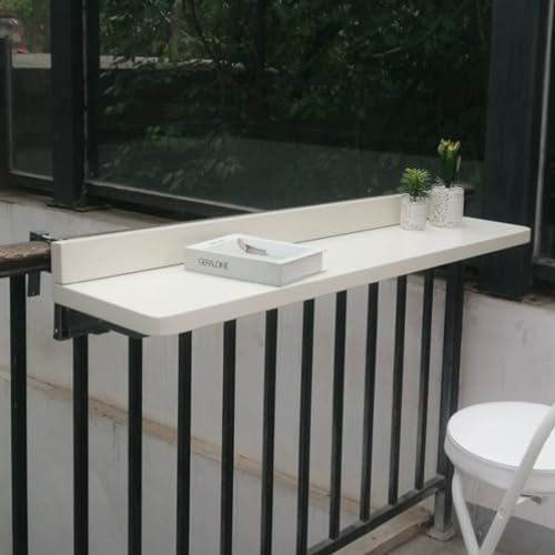 Klapptisch wand wandklapptisch stehtisch klappbar wandtisch balkonhängetisch klappbar wandtisch klappbar klapptisch balkon balkontisch zum einhängen balkon klapptisch zum einhängen(120*28cm/47.2*10.5i