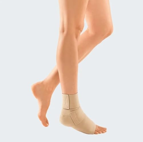 medi circaid juxtafit ankle foot wrap adaptives Kompressionssystem - Fußteil | Größe: M | Unelastische Kompression für den Fuß | Geschlossene Ferse | Kürzbare Fußlänge
