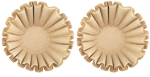 50 Pcs Coffee Filters, Basket Coffee Filters, Unbleached Basket Filters Paper for Home, Office Single Cup Coffee Filter,Small Coffee Filters Cup Replacement (1 to 2 Cups)