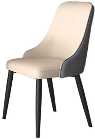 Moderne orange gepolsterte Küchenthekenstühle 2er Set Esszimmerstühle mit stabilen Metallbeinen Stilvolle Sessel für Esszimmer und Wohnzimmer