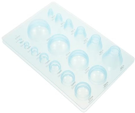 DIYEAH 2stücke Papier Quilling Werkzeug DIY Halb Ball Form Für Papier Handwerk Bastelset Quilling Blumentopf Blütenblatt Formen