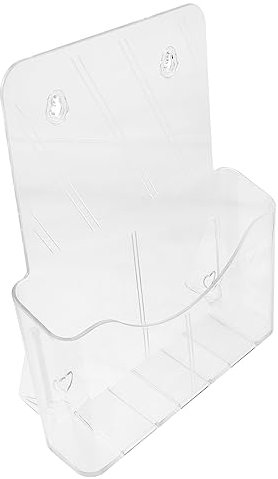 ARTIBETTER Transparenter Freistehender Prospekthalter Dokumenten-organizer Broschüren-ständer Karten-halter Akten-organizer Für Büro Shop
