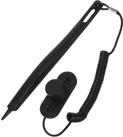 SHINEOFI Lápiz Táctil Resistivo para Pantalla Táctil Lápiz de Navegación con Resorte y Base para Tabletas Teléfonos Inteligentes y Salpicaderos de Coche