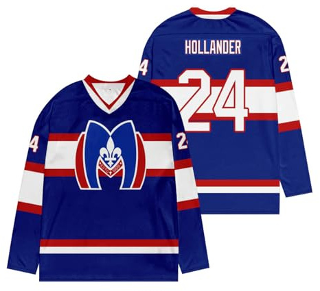 Generisch HEA-ted RIV-alry Merch Roz-anov 81 Hockey Schwarz Jersey, Langarm V-Ausschnitt Ice-Hockey Fan Eishockey Trikot Merch, Fashion Casual Pullover Sport Streetwear Top für Damen & Männer
