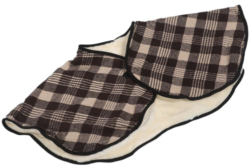 ARTIBETTER Manta Cálida para Silla de Ruedas, Chal para Hombros Tipo Poncho, Resistente al Agua y Viento, Tamaño Ajustable para Adultos y Personas Mayores, Manta Térmica Multifuncional