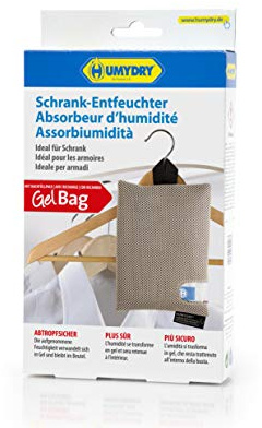 HUMYDRY Schrank-Entfeuchter mit 3D Textil-Tasche 250g