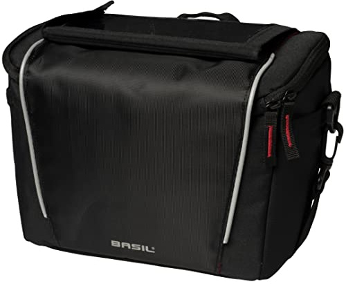 Basil Sport Design MIK Gepäckträgertasche - wasserdichte Fahrradtasche für Gepäckträger - Fahrrad Gepäcktasche mit Schultergurt - sportliche Trunk Bag