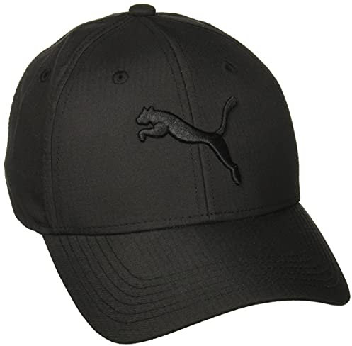 PUMA Herren Evercat Icon Snapback Baseball Cap, Schwarz, Einheitsgröße