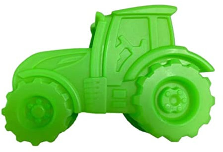 KOMUNJ Backform Traktor Auto Silikonform, Grün Traktor Backform Traktor Silikonform, 3D Kuchenform Traktor Kuchenform, für Kuchen, EIS, Schokolade, Brot