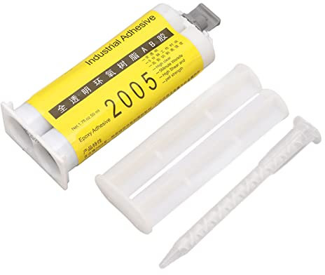 Resin Super Glue Resin Glue Adhesive Kit 50ml 5 Minute Dry High Viscosity for Metals, Ceramics, Glass, Wood, Stone, Jewelry