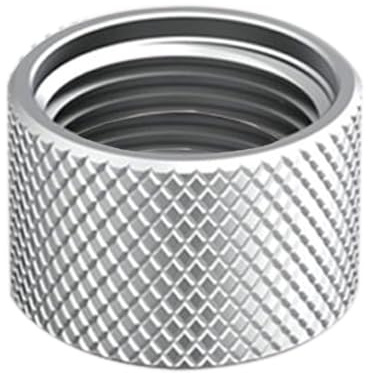 nomona Dichtkappe, verdicktes Messing verchromt G1/2 Innengewinde Endkappe mit NBR Dichtung gesket, Compression Blindmutter, Sanitärarmaturen Kappe für G1/2 Ventil