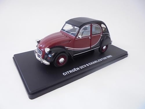 OPO 10 Voiture Miniature de Collection 1/24 Compatible avec Citroën 2CV Charleston VQR51