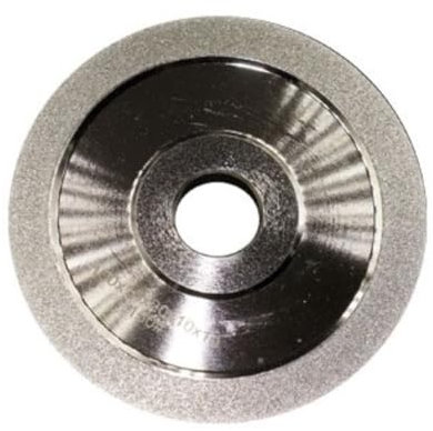 GYQIZSS Disco diamantato da 100 mm for smerigliatrice lamellare con disco lamellare, grana P100 - P600