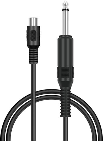 Bolvek Cavo audio da RCA a 6,35 mm, 0,9 m RCA femmina a jack mono TS maschio da 6,35 mm, per altoparlanti, mixer, amplificatore, TV, ricevitore AV e chitarra