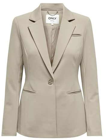 ONLY Onlpeach L/S Fit Blazer TLR Noos, Pure Cashmere, 38