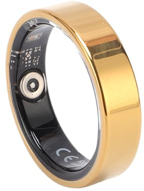 XUMIUZIY Smart Ring för Män och Kvinnor, 50m Vattentät Aktivitet Tracker Fitness Ring Steg, Fjärrkontroll för Att Ta Foton och Byta Videor (13 ID: 22,6mm/0,88in, omkrets: 70mm/2.75in)
