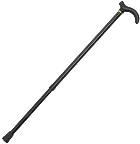 Healvian Bastone Regolabile in Alluminio Antiscivolo per Anziani con Impugnatura Comfort e Piedini in Gomma Altezza Adattabile