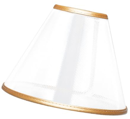 YARNOW Transparentes Pet Genesungshalsband aus PVC und Pu Anti Leck und Vielseitig für Sterilisation und Bauchverletzungen Einfacher Stil