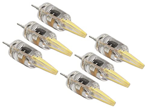 SUNGOOYUE Ampoule G4 6 W 500 Lm en Silicone COB LED pour Lampes Murales | Économie D'énergie, Durée de Vie de 50 000 Heures, Angle de Faisceau de 360°, sans Scintillement, Installation Facile dans