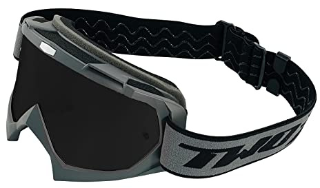 TWO-X Cross-Brille - Motocross-Brille - Kratzfeste Motorrad-Brille - Enduro & Downhill - Modell Race