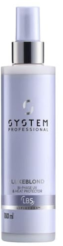 System Professional LuxeBlond Bi-Phase 180ml - tvåfasisk värmeskyddsspray