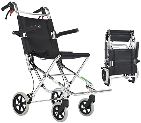 Fällbar Utomhus Bekväma Mobila Rullstolsförskjutningsmaskiner Lättviktsresor Utomhus Bekväma Mobila Rullstolsförskjutningsmaskiner Fällbar Rollator Aluminiumlegering Mobilitet