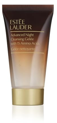 Estée Lauder Advanced Night Cleansing Gelée Foaming Face Wash Cleanser with 15 Amino Acids | Deep Pore Cleanser, Travel Size, 1 Fl Oz