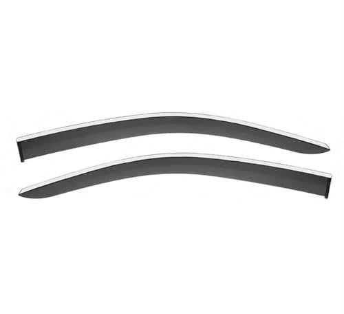 DZSQOMHGD Windabweiser Für VW Für Caddy 2K 2005-2016 2017 2018 2019 Fenster Visier Vent Shades Sonne Regen Deflektor Schutz 4 Teile/Satz Windabweiser Seitenfenster