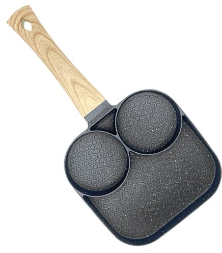 Cabilock Daily Use Pan Set Breakfasst Frying Pan Non-Stick Surface Multi-Function Skillet for