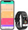 Zeerkeer Fitness Tracker, IP68 Waterproof Activity Tracker ECG + PPG Bluetooth Smart Bracelet Watch with Blood Pressure, Heart Rate Monitor Pedometer Sleep Monitor Fitness Tracker for Man