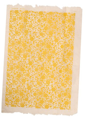 Keramik Unterglasurpapier für Selbstgemacht Keramik, 1 Blatt, Gelb, Papier